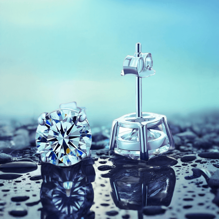 Polair Official Gold and Silver Carat Earrings For Women.