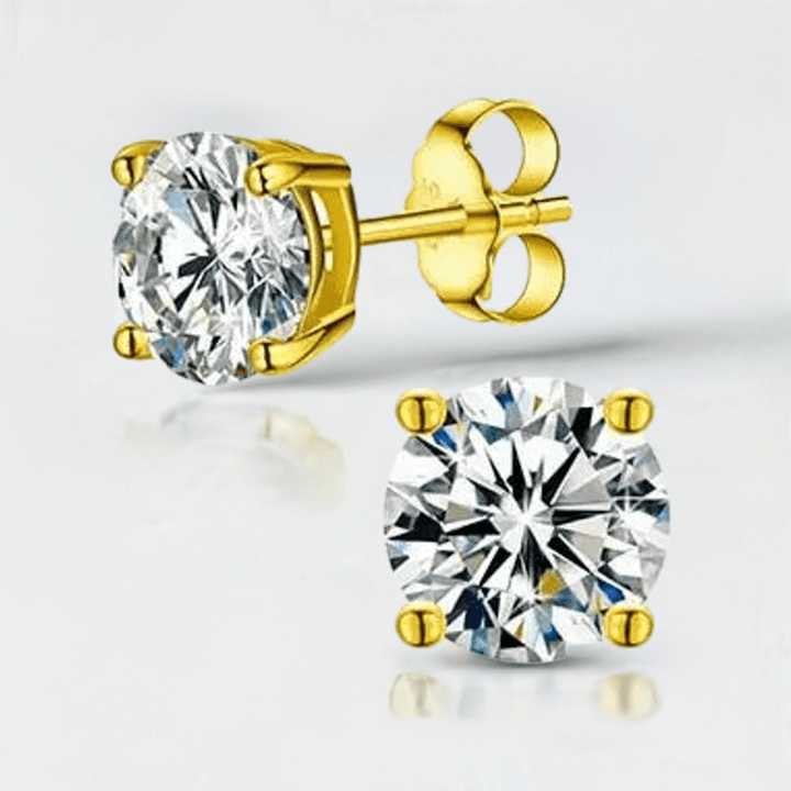Polair Official Gold and Silver Carat Earrings For Women.