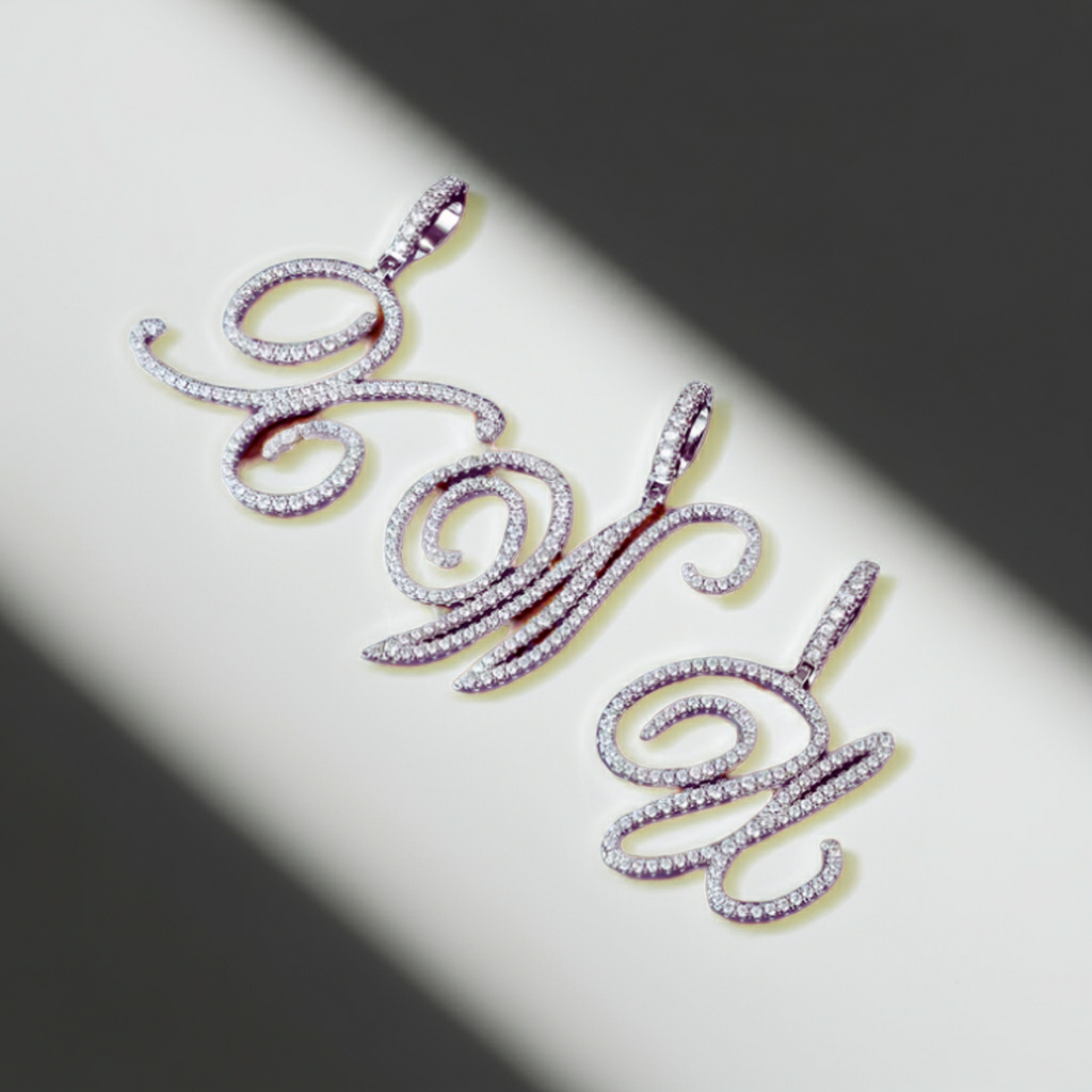 Custom Cursive A-Z Initial Letter Necklace Polair™