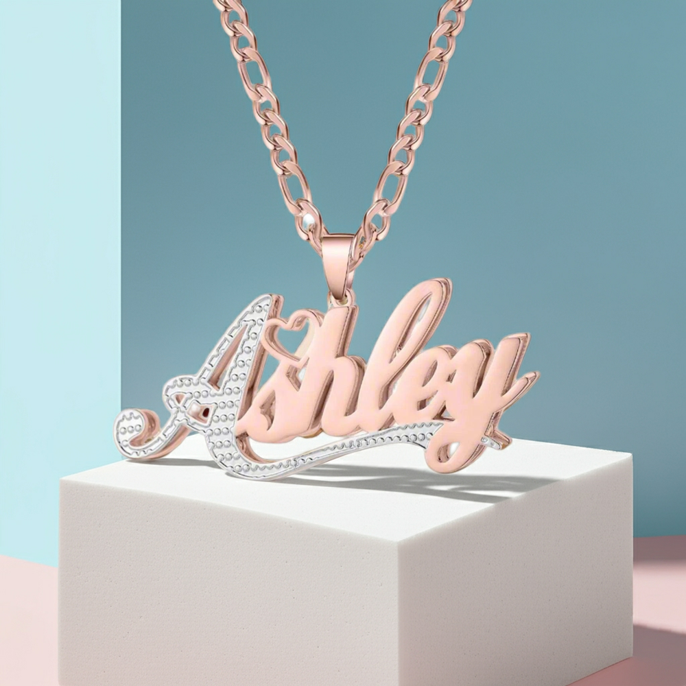 Custom 18k Gold Plated Name Necklace Polair™