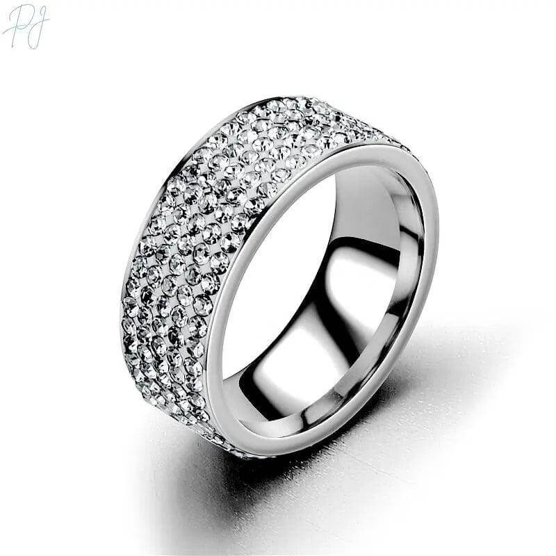 Aera Iced Steel Rings - Polair