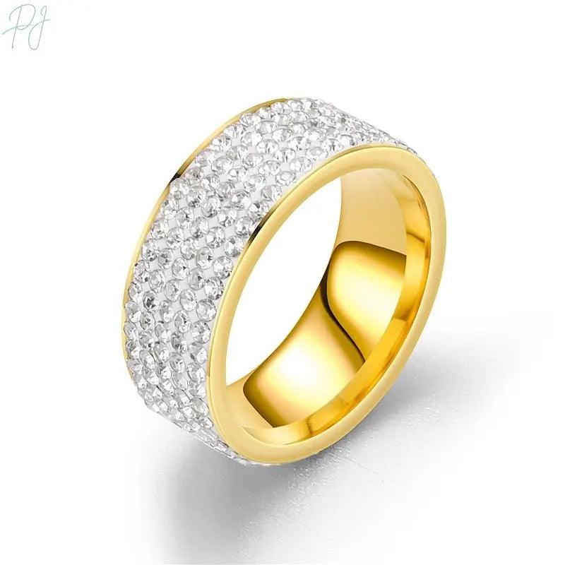 Aera Iced Steel Rings - Polair