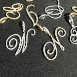 Aera Cursive Initial Letter Necklace
