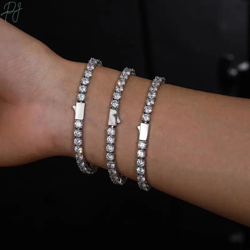 Polair Luxury Tennis Chain Bracelet For Men/Women.